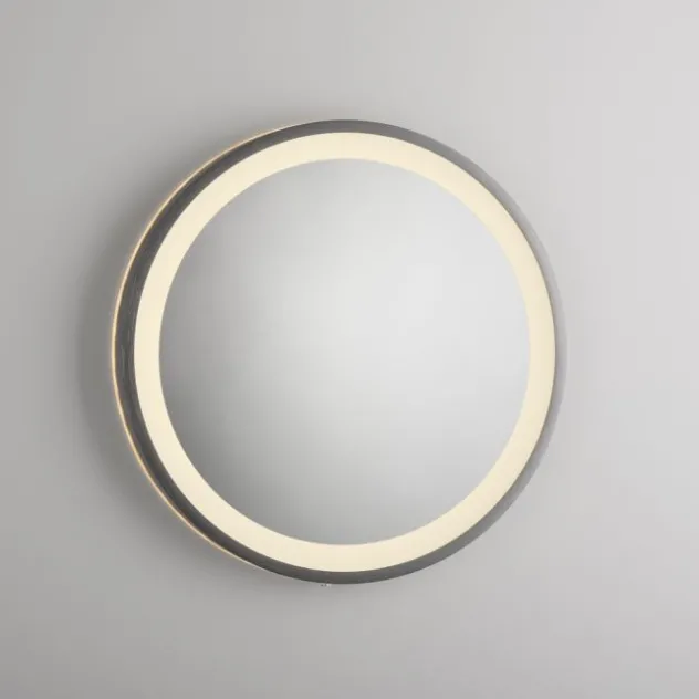 Paul Neuhaus LED Spiegel VIDRO, grau,