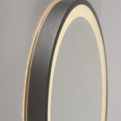 Paul Neuhaus LED Spiegel VIDRO, grau,
