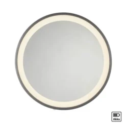 Paul Neuhaus LED Spiegel VIDRO, grau,