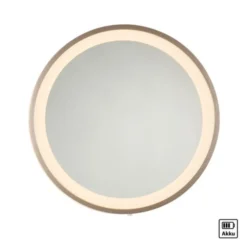 Paul Neuhaus LED Spiegel VIDRO, bronce,
