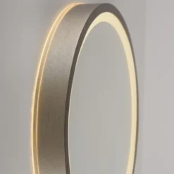 Paul Neuhaus LED Spiegel VIDRO, bronce,