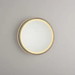 Paul Neuhaus LED Spiegel VIDRO, bronce,