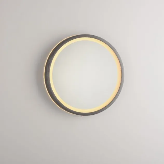 Paul Neuhaus LED Spiegel VIDRO, grau,