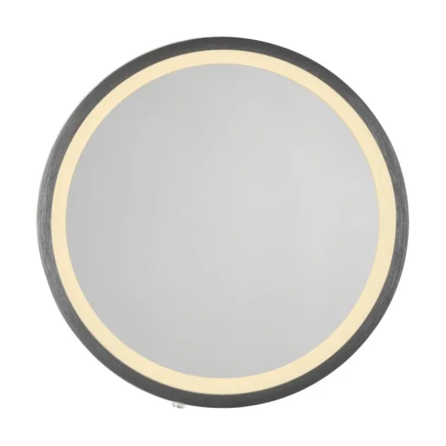 Paul Neuhaus LED Spiegel VIDRO, grau,