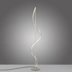 Paul Neuhaus LED Stehleuchte Q-SWING silber steuerbar Smart Home