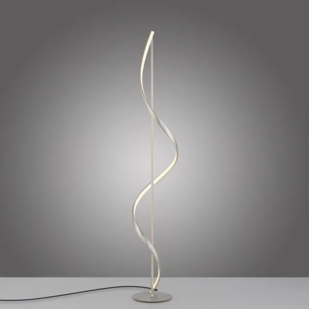 Paul Neuhaus LED Stehleuchte Q-SWING silber steuerbar Smart Home