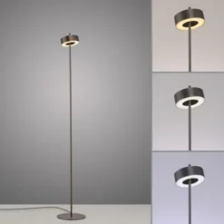 Paul Neuhaus LED Stehleuchte Q-ROTATE dark-metal brown Smarthome