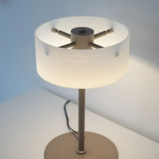 Paul Neuhaus LED Tischleuchte MARIKA, sand, Touchdimmer
