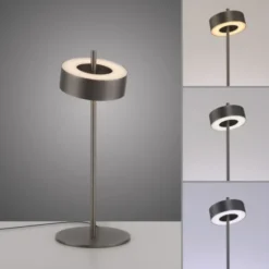 Paul Neuhaus LED Tischleuchte Q-ROTATE dark-metal brown Smarthome