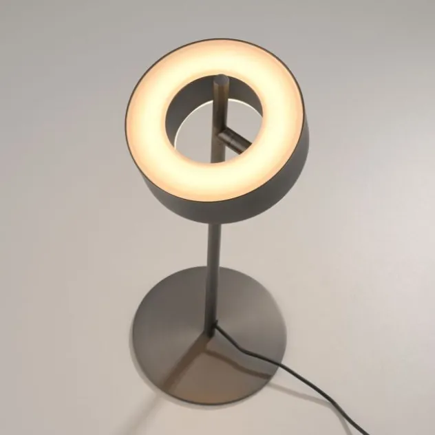 Paul Neuhaus LED Tischleuchte Q-ROTATE dark-metal brown Smarthome