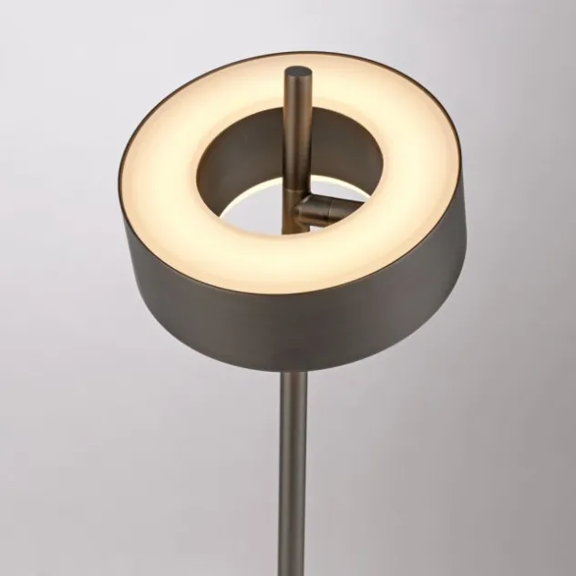Paul Neuhaus LED Tischleuchte Q-ROTATE dark-metal brown Smarthome