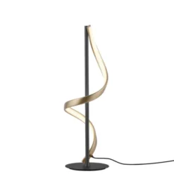 Paul Neuhaus LED Tischleuchte Q-SWING anthrazit messing matt steuerbar Smart Home