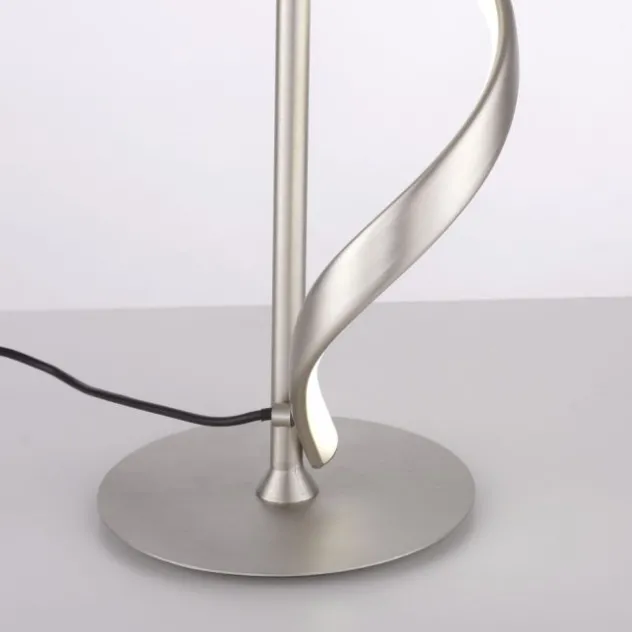 Paul Neuhaus LED Tischleuchte Q-SWING silber steuerbar Smart Home