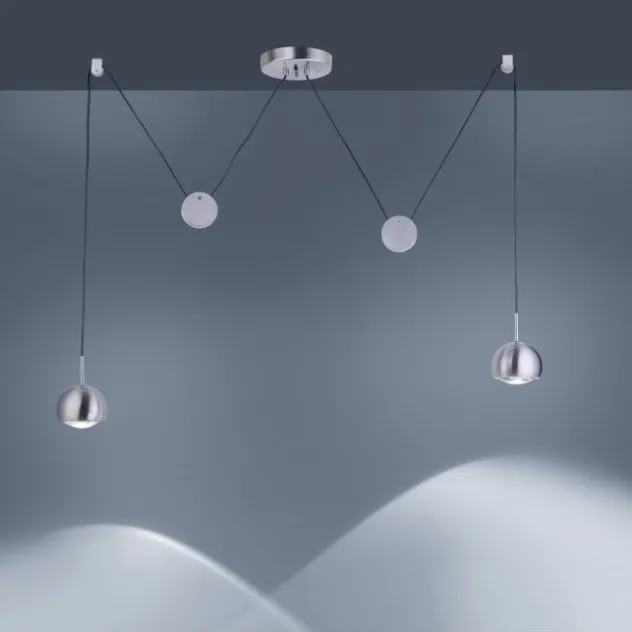 Paul Neuhaus, Q-ADAM, LED-Pendelleuchte, höhenverstellbar, Smart-Home
