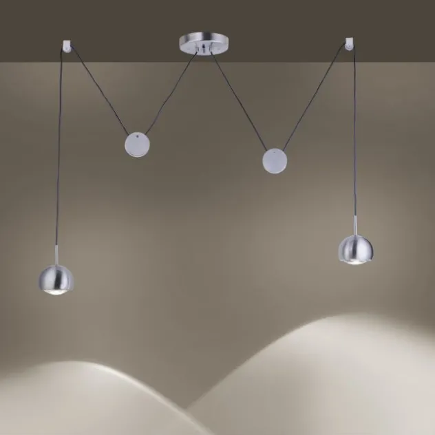 Paul Neuhaus, Q-ADAM, LED-Pendelleuchte, höhenverstellbar, Smart-Home
