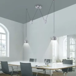Paul Neuhaus, Q-ADAM, LED-Pendelleuchte, höhenverstellbar, Smart-Home