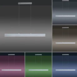 Paul Neuhaus Q ADRIANA LED Pendelleuchte Smart Home aluminium RGB