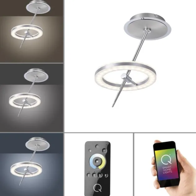 Paul Neuhaus, Q-AMY, LED-Deckenleuchte, dimmbar, CCT, Smart Home (Auslauf)