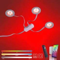 Paul Neuhaus, Q-ELLI, Einbauleuchtmittel, 3er Set, dimmbar, Smart Home