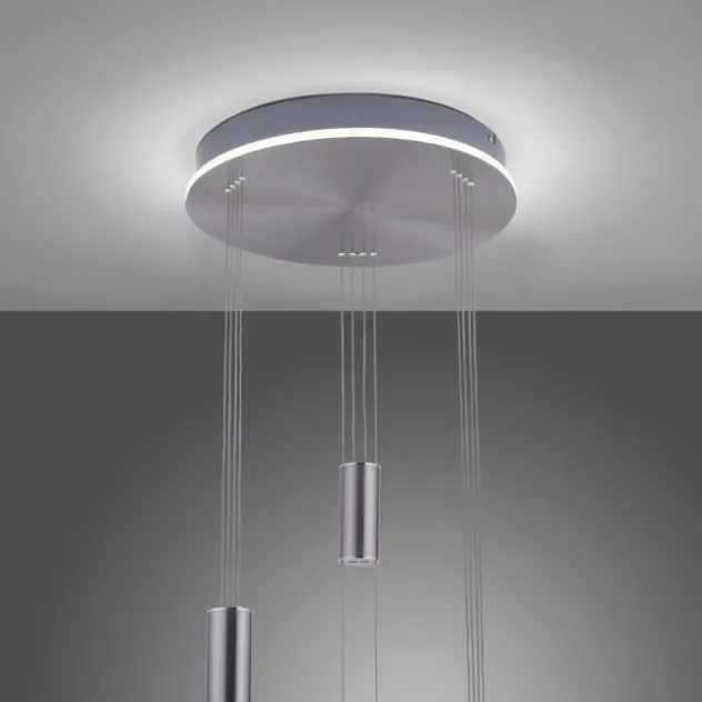 Paul Neuhaus, Q-ETIENNE, LED Pendelleuchte stahl, Smart Home