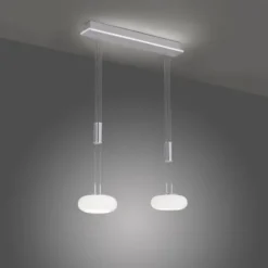 Paul Neuhaus, Q-ETIENNE, LED Pendelleuchte stahl, Smart Home