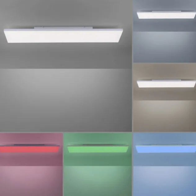 Paul Neuhaus, Q-FRAMELESS, LED-Panel,120x30cm, Smart Home