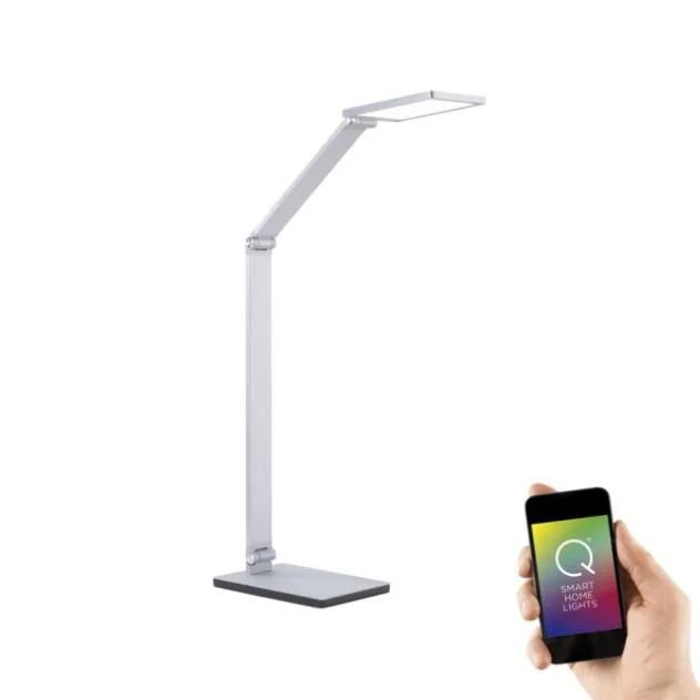 Paul Neuhaus, Q-HANNES, LED-Tischleuchte, Aluminium-Design, Smart Home