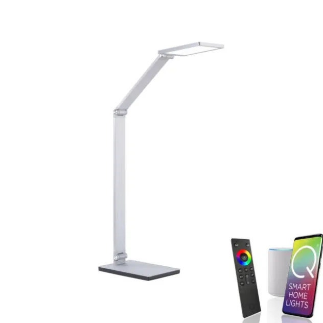 Paul Neuhaus, Q-HANNES, LED-Tischleuchte, Aluminium-Design, Smart Home