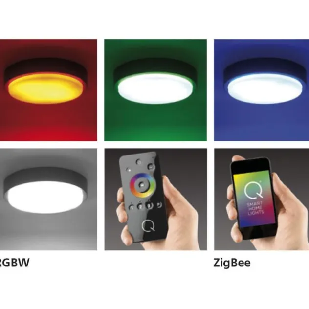Paul Neuhaus, Q-LENNY, LED-Außenlampe, 36,4x36,4 cm, IP65, Smart Home(Auslauf)