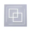 Paul Neuhaus, Q-LINEA, LED-Deckenleuchte, 40x40cm, dimmbar, CCT, Smart Home