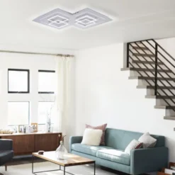 Paul Neuhaus, Q-LINEA, LED-Deckenleuchte, aluminium, dimmbar, CCT, Smart Home