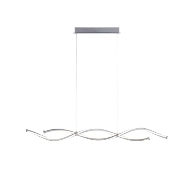 Paul Neuhaus, Q-MALINA, LED-Pendelleuchte, Wellen Design, modern, Smart Home