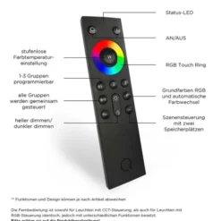 Paul Neuhaus, Q-SPIDER, LED-Deckenleuchte, Starter-Set, dimmbar, Smart Home