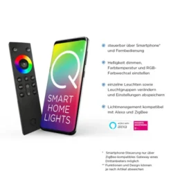 Paul Neuhaus, Q-SPIDER, RGB, CCT, dimmbar, modular, Smart-Home