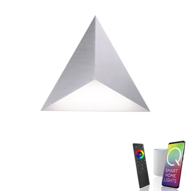 Paul Neuhaus, Q-TETRA, LED-Wandleuchte, Smart Home, SATELLITE
