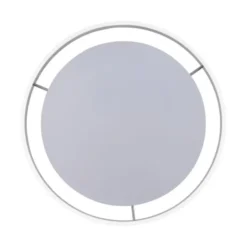 Paul Neuhaus, Q-VITO, LED-Deckenleuchte, Ø 59cm, stahlfarben, Smart Home