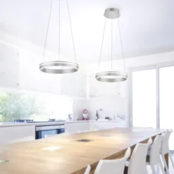 Paul Neuhaus, Q-VITO, LED-Pendelleuchte, Ringform, Ø 40cm, Smart Home