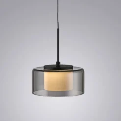 Pendelleuchte LED RIKA 1 flammig schwarz Comfort Lift Simply Dim