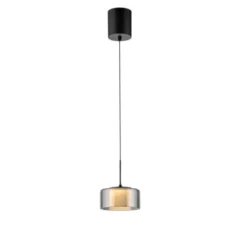 Pendelleuchte LED RIKA 1 flammig schwarz Comfort Lift Simply Dim