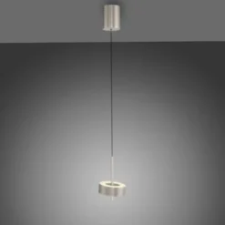 Pendelleuchte Q-ROTATE 1 flammig aluminium höhenverstellbar Smart Home