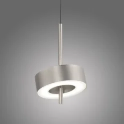 Pendelleuchte Q-ROTATE 1 flammig aluminium höhenverstellbar Smart Home