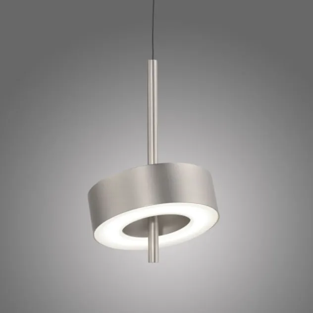Pendelleuchte Q-ROTATE 1 flammig aluminium höhenverstellbar Smart Home