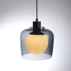 Pendelleuchte rauchfarben, stillvolle und elegante Optik