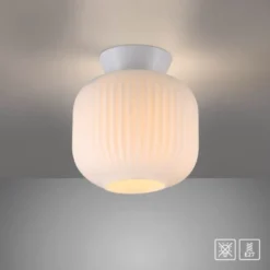 Schöner Wohnen-Kollektion Deckenleuchte NAMI, weiss, E27, LED geeignet
