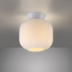 Schöner Wohnen-Kollektion Deckenleuchte NAMI, weiss, E27, LED geeignet