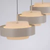 Schöner Wohnen-Kollektion 3fl. LED Pendelleuchte ELMO sandbrise