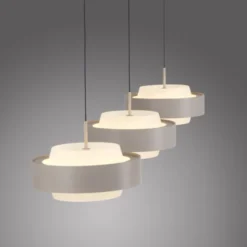 Schöner Wohnen-Kollektion 3fl. LED Pendelleuchte ELMO sandbrise
