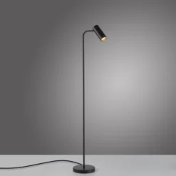 Schöner Wohnen-Kollektion LED Stehleuchte RIK, schwarz, dreh-und schwenkbar, Schnurschalter