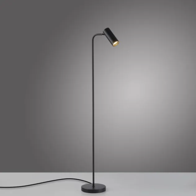 Schöner Wohnen-Kollektion LED Stehleuchte RIK, schwarz, dreh-und schwenkbar, Schnurschalter