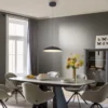 Schöner Wohnen-Kollektion LED Pendelleuchte LENTE, schwarz, dimmbar, Memoryfunktion